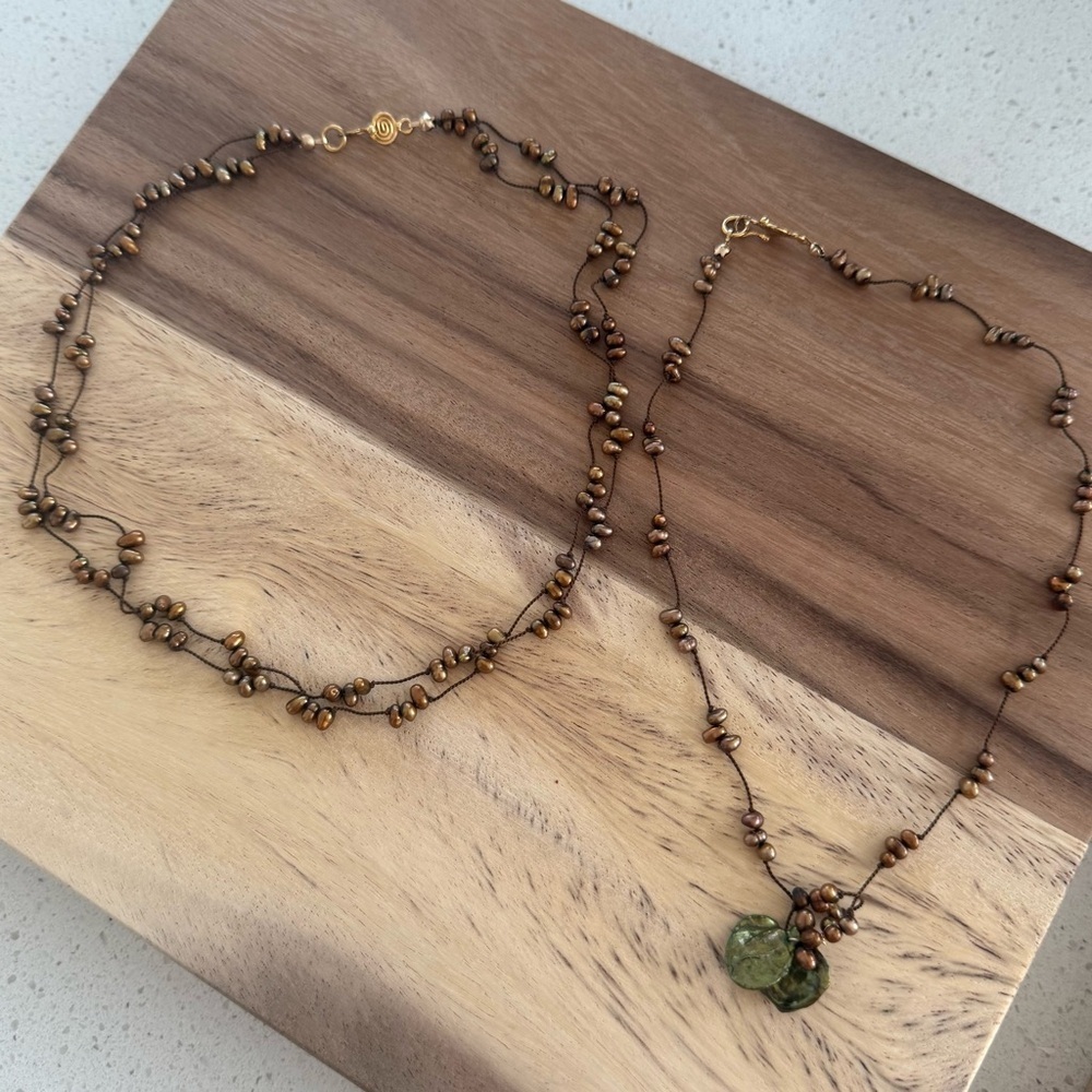 Bundle of Two Vintage Pearl Bead Necklaces